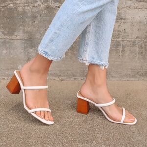 Steve Madden Honey Bone Heel Sandals